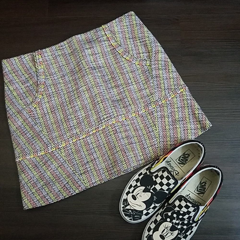 Maje mini tweed skirt